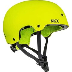 Aizsargķivere NKX Brain Saver Limegreen цена и информация | Шлемы | 220.lv