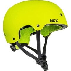 Aizsargķivere NKX Brain Saver Limegreen цена и информация | Шлемы | 220.lv