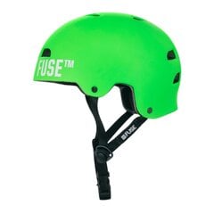 Alpha Glossy Speedway BMX velosipēdu ķivere Fuse CS-4000 GREEN цена и информация | Шлемы | 220.lv