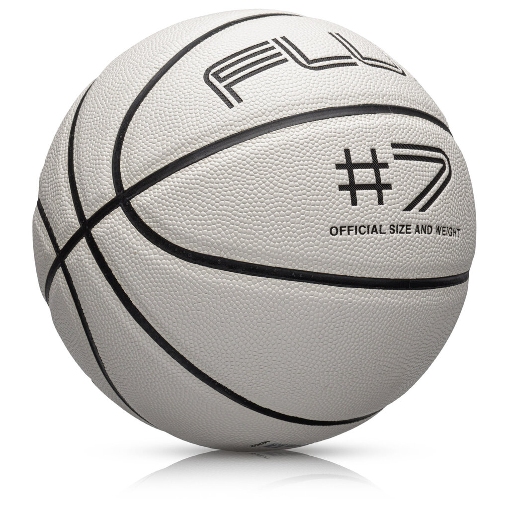 Basketbols Meteor Fluo balts/neona zils 7 цена и информация | Basketbola bumbas | 220.lv