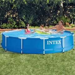 Intex baseins Metal Frame, 336x76 cm, 28210NP cena un informācija | Baseini | 220.lv