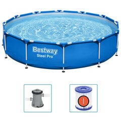 Bestway Steel Pro baseins, 366x76 cm цена и информация | Бассейны | 220.lv