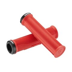 Rokturi GIANT Tactal Pro Single Lock-On Grip, sarkans cena un informācija | Citas velosipēdu rezerves daļas | 220.lv