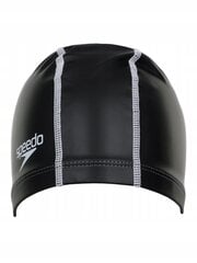 Peldcepure Speedo Long Hair Pace Cap 8-128060001, melna cena un informācija | Peldcepures | 220.lv