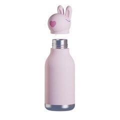 Asobu Bestie Bunny 460ml izolēta pudele ar salmiņu cena un informācija | Ūdens pudeles | 220.lv