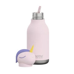 Asobu Unicorn Bestie - 460 ml izolēta pudele ar salmiņu cena un informācija | Ūdens pudeles | 220.lv