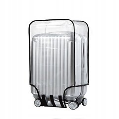 Защитное покрытие багажного чемодана прозрачное 20" LUGGAGE CASE S размер S цена и информация | Чемоданы, дорожные сумки | 220.lv