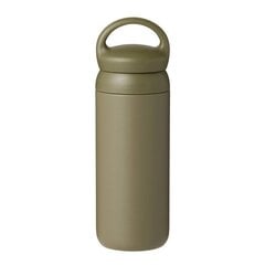 KINTO - DAY OFF Travel Tumbler Khaki 500ml cena un informācija | Ūdens pudeles | 220.lv