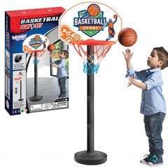 woopie basketbola komplekts, 93 cm cena un informācija | Futbola bumbas | 220.lv