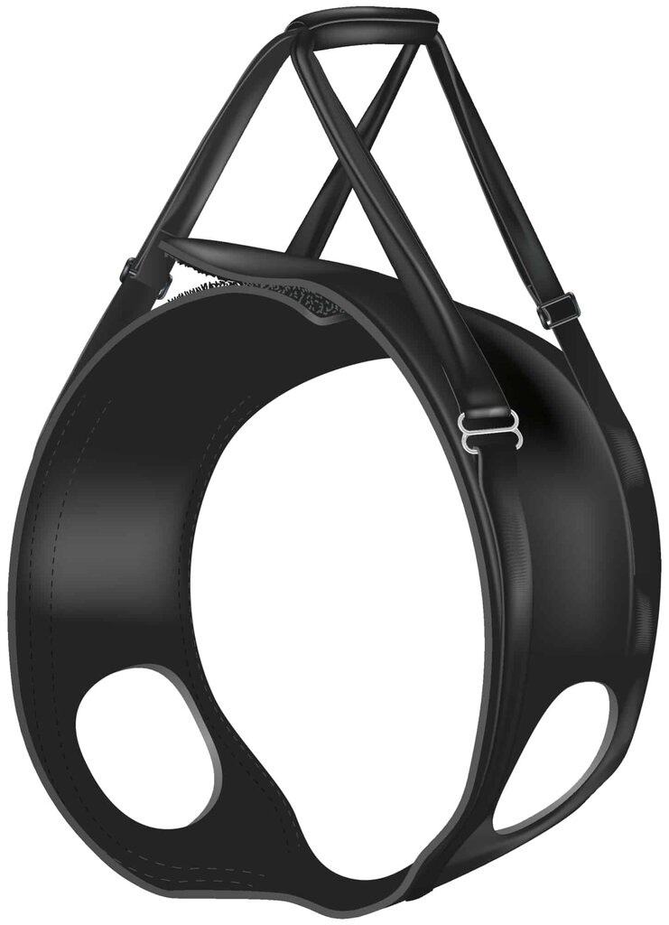 Suns pacelšanas josta : Trixie Walking aid, XL: 85–95 cm, black cena un informācija | Apkakles, siksnas suņiem | 220.lv