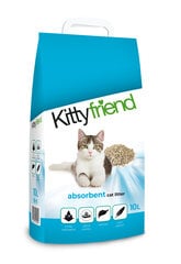 Kitty Friend Absorbent absorbējoši pakaiši kaķiem, 2 x 10 l cena un informācija | Kaķu smiltis, pakaiši | 220.lv