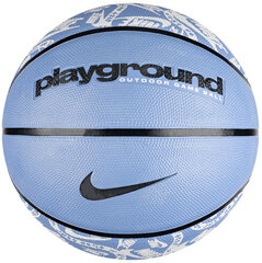 Nike Баскетбольные Mячи Everyday Playground 8P White Blue N1004371 431 N1004371 431/7 цена и информация | Баскетбольные мячи | 220.lv