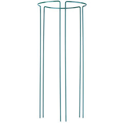 Dārza atbalsts ziediem, Metāla stādu statīvs, 45cm, Skava, 3 gab cena un informācija | Ziedu statīvi, puķu podu turētāji | 220.lv