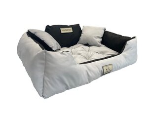 KingDog Grey Waterproof Dog Couch Bed 75x65 см цена и информация | Лежаки, домики | 220.lv