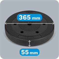 svaru komplekts 2x15 kg cena un informācija | Svari, hanteles, stieņi | 220.lv