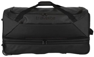 Travelite BASICS 70cm ceļojumu soma Black Expandable cena un informācija | Koferi, ceļojumu somas | 220.lv