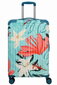 Liels koferis 77cm L Cruise Turquoise Lilies Print Travelite цена и информация | Koferi, ceļojumu somas | 220.lv