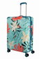 Liels koferis 77cm L Cruise Turquoise Lilies Print Travelite цена и информация | Koferi, ceļojumu somas | 220.lv