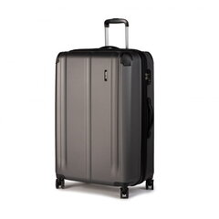 Koferis City Anthracite Medium 68cm M cena un informācija | Koferi, ceļojumu somas | 220.lv