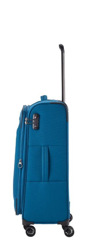 Travelite koferis 66cm Medium M Chios Blue Petrol cena un informācija | Koferi, ceļojumu somas | 220.lv