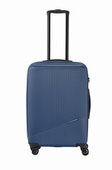 Vidēja izmēra futrālis 67cm M Bali Travelite Denim Blue cena un informācija | Koferi, ceļojumu somas | 220.lv