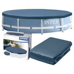 Baseina pārsegs, Intex 280311, 366 cm, zils cena un informācija | Baseinu piederumi | 220.lv