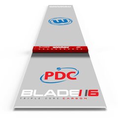 Šautriņu paklājiņš Winmau Clearzone PVC ar apmali, caurspīdīgs. цена и информация | Дартс | 220.lv