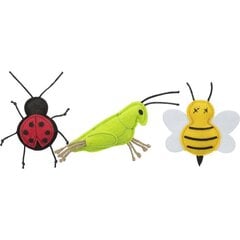 Rotaļlieta kaķiem - Trixie Insects, felt, catnip, 11 cm, 1 gab cena un informācija | Rotaļlietas kaķiem | 220.lv