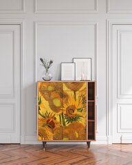 Kumode BS6 Sunflowers By Vincent Van Gogh L 94 cm, rieksts cena un informācija | Kumodes | 220.lv