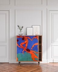 Комод BS6 The Dance By Henri Matisse L 94 cm, орех цена и информация | Комоды | 220.lv