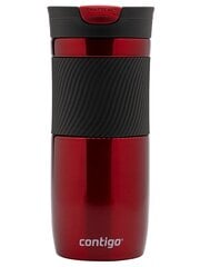 Contigo Byron 470 ml termokrūžu komplekts - Sarkans + matēts melns cena un informācija | Termosi, termokrūzes | 220.lv