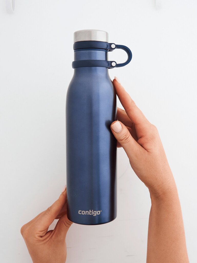 Contigo Matterhorn 590ml termo pudeļu komplekts - Melleņu mīdija + Mīdija cena un informācija | Termosi, termokrūzes | 220.lv