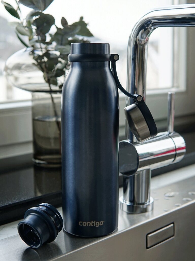 Contigo Matterhorn 590ml termo pudeļu komplekts - Melleņu mīdija + Mīdija cena un informācija | Termosi, termokrūzes | 220.lv