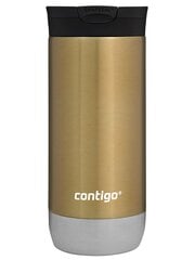 Contigo Huron 2.0 470 ml termiskā kafijas krūze - Zelta cena un informācija | Termosi, termokrūzes | 220.lv