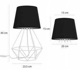 LightHome galds Slant cena un informācija | Galda lampas | 220.lv