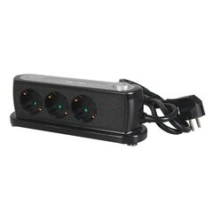 Pagarin. 3-vietigs 1.4m a|z|s|USB 2.4A un parspr.aizsardz. KF-GSBD-03KU3X1.5|1.4M цена и информация | Удлинители | 220.lv