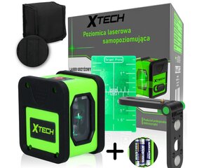 Самовыравнивающийся крестообразный лазер Xtech 4D с вращающимся креплением цена и информация | Механические инструменты | 220.lv