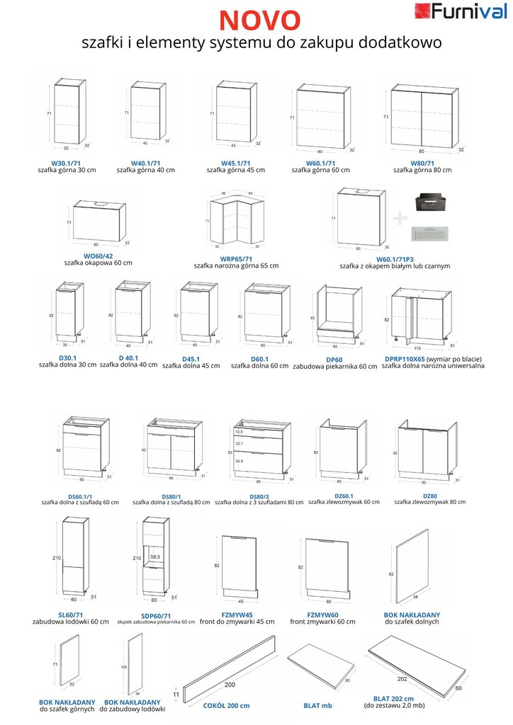 NOVO DPRP110X65 apakšējā stūra virtuves skapis 110x65 cm matēts balts cena un informācija | Virtuves skapīši | 220.lv