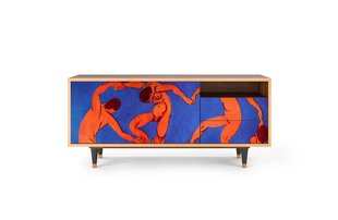 TV skapis T7 The Dance By Henri Matisse L 125 cm, rieksts cena un informācija | Kumodes | 220.lv