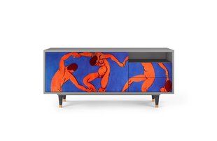 Тумба под ТВ T7 The Dance By Henri Matisse L 125 cm, серый цена и информация | Комоды | 220.lv