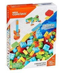 Celtniecības bloki Vibrant Box Mega Construx, DYG86, 130gab. cena un informācija | Konstruktori | 220.lv