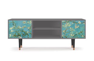 TV skapis T2 Almond Blossom By Van Gogh L 170 cm, pelēks cena un informācija | Kumodes | 220.lv