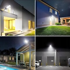 Saules Led Lampa Krēslas Sensors Āra Dārzs + Tālvadības Pults цена и информация | Уличное освещение | 220.lv