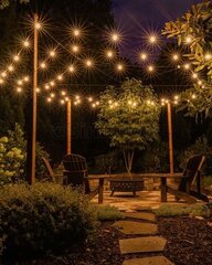 Red Garden LED saules virtene, 50 gab. цена и информация | Уличное освещение | 220.lv