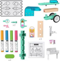 Radošais komplekts Wonder Makers saldējuma grozs Fisher Price, GLY26, 15gab. cena un informācija | Attīstošās rotaļlietas | 220.lv