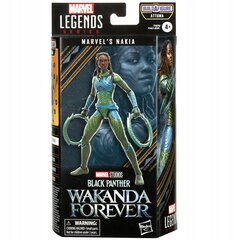 Figūra ar aksesuāriem Marvel Legends Black Panther Wakanda Nakia, 15cm cena un informācija | Rotaļlietas zēniem | 220.lv