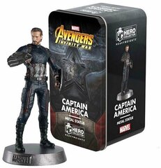 Metāla figūriņa Captain America Marvel Eaglemoss Collectors, 1:18 cena un informācija | Rotaļlietas zēniem | 220.lv