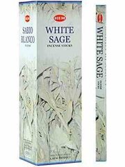 Aromātiskie smaržkociņi Hem India White Sage, 8 gab. cena un informācija | Mājas aromāti | 220.lv