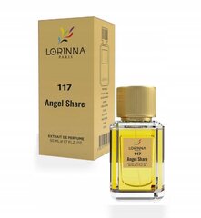 Parfimērijas ūdens Lorinna 117 Angel Share EDP vīriešiem/sievietēm, 50 ml cena un informācija | Sieviešu smaržas | 220.lv