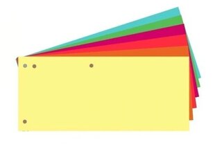 Dokumentu mapes atdalītājs 1/3 A4, 100 gab. cena un informācija | Kancelejas preces | 220.lv